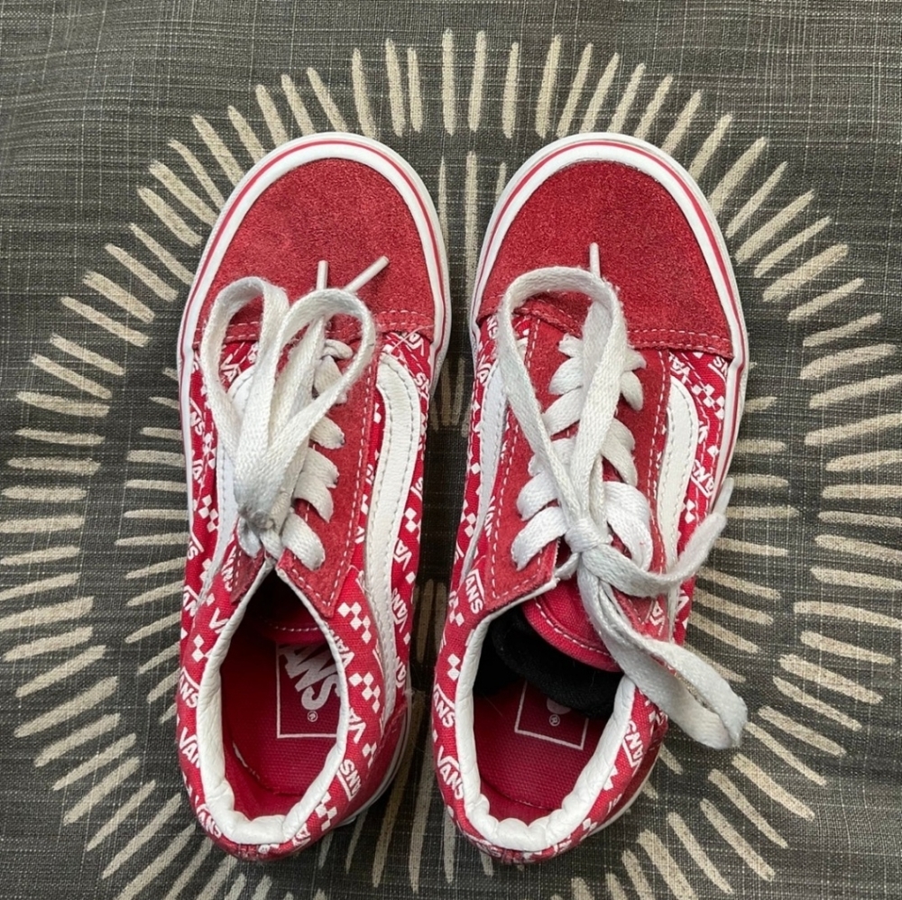 Kids vans size 13c